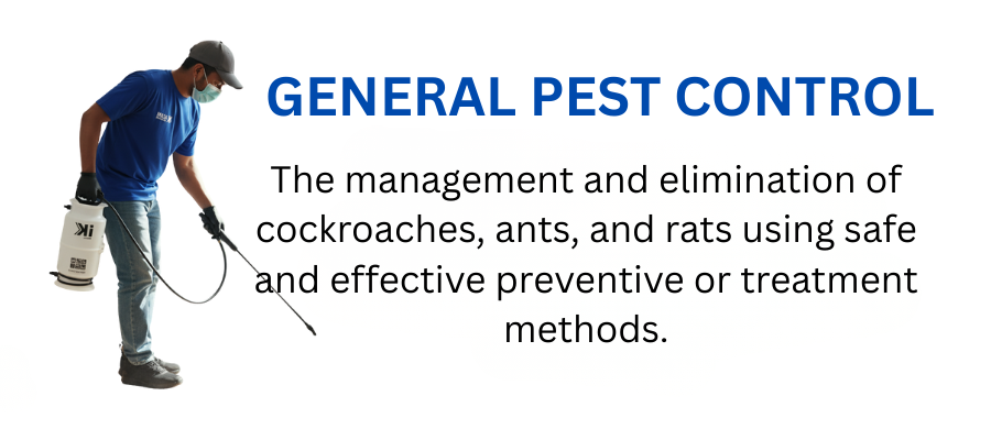 Jenis Makhluk Perosak Yang Kami Kawalan